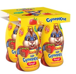 Беларусь: "Савушкин продукт" выпустил питьевой йогурт "СуперКид" для ...